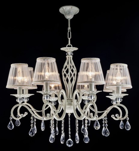 Casa Padrino Barock Kristall Decken Kronleuchter Cream Gold 72 x H 59 cm Antik Stil - M�bel L�ster Leuchter H�ngeleuchte H�ngelampe