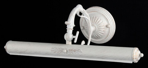 Casa Padrino Jugendstil Wandleuchte Wei� 44 x H 17 cm Jugendlicher Stil - Wandlampe Wand Beleuchtung 