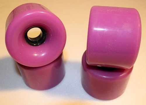 Longboard blank Rollen lila 69 mm B-Ware