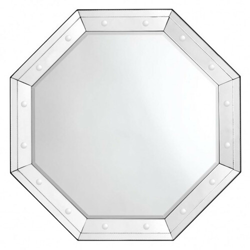 Casa Padrino Luxus Wand Spiegel Art Deco 110 x 110 cm - Wandspiegel - Luxus Hotel M�bel Collection