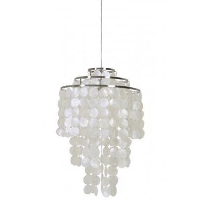 Casa Padrino H�ngeleuchte Deckenleuchte Silber Durchmesser 45 x H 70 cm - M�bel L�ster Leuchter Deckenleuchte Deckenlampe