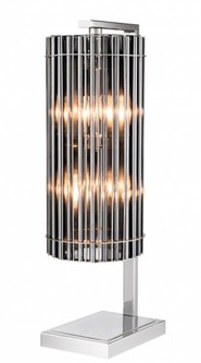 Casa Padrino Luxus Tischleuchte Nickel - Luxury Collection