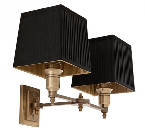 Casa Padrino Luxus Wandleuchte Messing - Luxury Collection