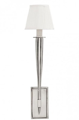 Casa Padrino Luxus Wandleuchte Antik Silber Durchmesser 14 x 17 x H 56,5 cm - Luxus Qualit�t