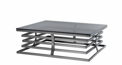 Casa Padrino Art Deco Luxus Designer Couchtisch Bronze - Wohnzimmer Salon Tisch - Luxus Qualit�t