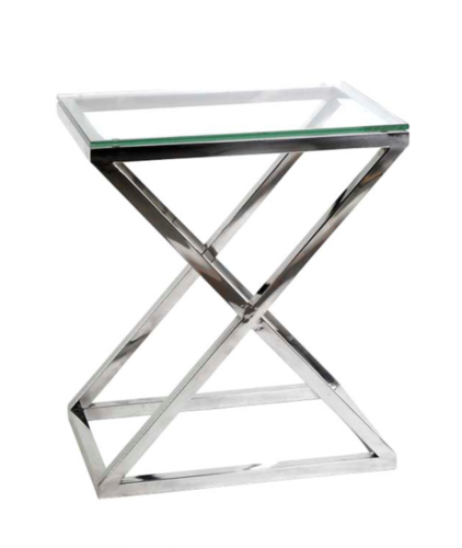 Casa Padrino Luxus Art Deco Designer Beistelltisch 62 x 42 x H. 72 cm - Luxus Hotel Tisch