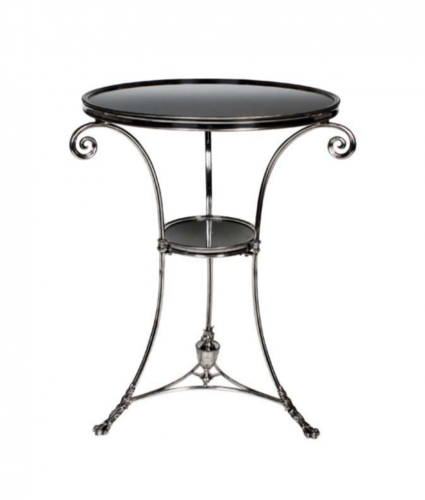 Casa Padrino Luxus Art Deco Designer Beistelltisch Antik Silber - Luxus Beistelltisch