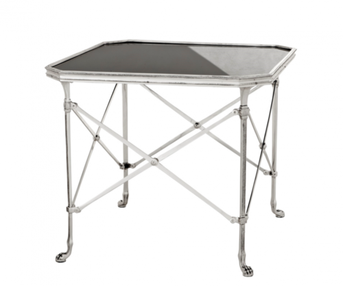 Casa Padrino Luxus Art Deco Designer Beistelltisch Antik Silber - Hotel Tisch M�bel