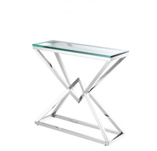 Casa Padrino Luxus Konsole 90 x 30 x H. 82 cm - Luxus Konsole