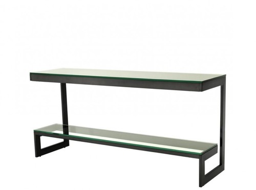 Casa Padrino Luxus Konsole Bronze 160 x 45 x H. 76 cm - Konsolen Tisch M�bel