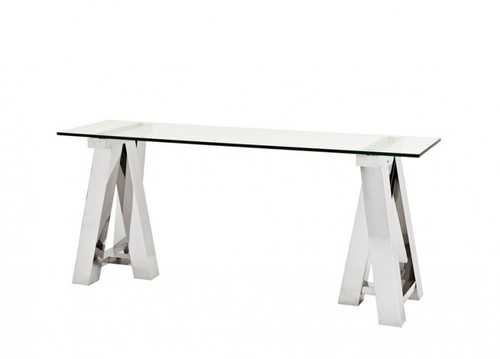 Casa Padrino Luxus Konsole 180 x 50 x H. 78 cm - Art Deco M�bel