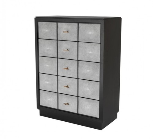 Casa Padrino Luxus Mahagoni Kommode 96,5 x 47,5 x H. 130 cm - Luxus Hotel M�bel