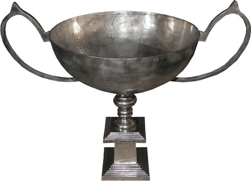 Casa Padrino Luxus Art Deco XXL Champagner K�hler, Pflanztopf mit Henkel - Weink�hler - Hotel Dekoration - Limited Edition