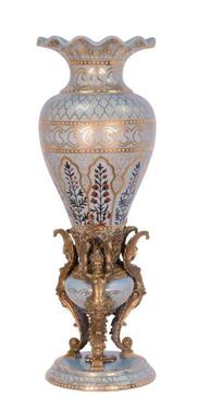 Casa Padrino Porzellan Vase Durchmesser 19,8 x H. 57,2 cm - Hotel Restaurant M�bel