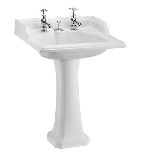 Casa Padrino Art Deco Waschbecken mit 2 Hahnl�chern - Hotel Restaurant M�bel