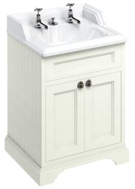 Casa Padrino Luxus Waschschrank / Waschtisch mit 2 T�ren 67 x 58 x H. 93 cm  