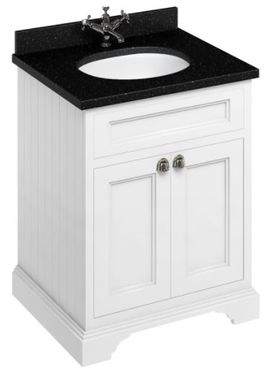 Casa Padrino Luxus Waschschrank / Waschtisch mit Granitplatte und 2 T�ren - Limited Edition 