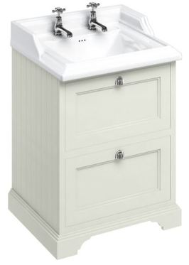 Casa Padrino Luxus Keramik Waschschrank / Waschtisch mit 2 Schubladen 67 x 58 x H. 93 cm 