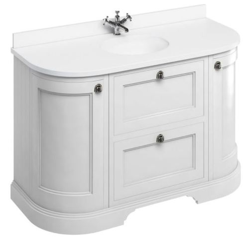 Casa Padrino Waschschrank / Waschtisch mit Marmorplatte T�ren und Schubladen 