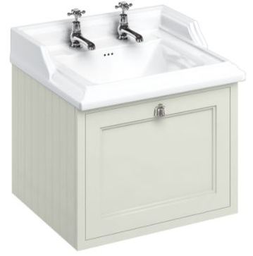 Casa Padrino Luxus H�nge-Waschschrank mit Schublade - Antik Stil Waschtisch 