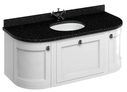 Casa Padrino Luxus H�nge-Waschschrank / Waschtisch 134 x 55 x H. 59 cm - Hotel Restaurant M�bel 