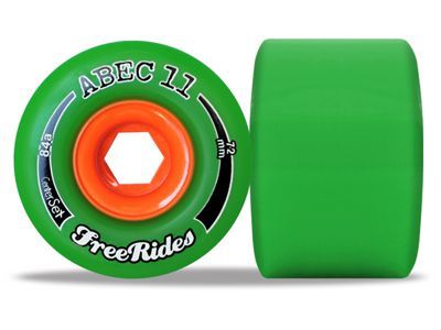 ABEC 11 Classic Centerset FreeRides 78A 72mm Rollen (4 St�ck) - Longboard Wheels