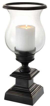 Casa Padrino Luxus Kerzenleuchter Rotguss 21 x H. 48 cm - Hotel Accessoires