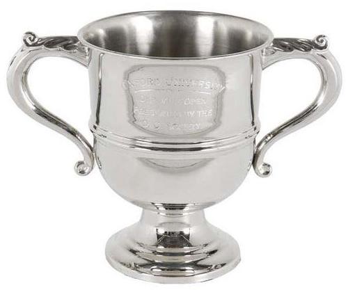 Casa Padrino Troph�e Silber 36 x H. 47 cm - Luxus Dekoration