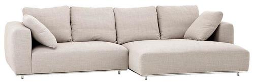 Casa Padrino Luxus Sofa Sandfarbig - Designer Ecksofa