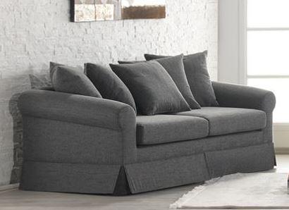 Casa Padrino Lounge Wohnzimmer 3er Sofa Marbella Mittelgrau - Hotel M�bel