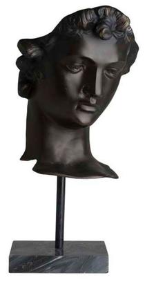 Casa Padrino Designer Steinskulptur Antik Bronze - Luxus Dekoration