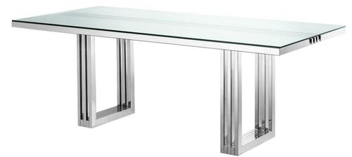 Casa Padrino Luxus Esstisch 210 x 96 x H. 76 cm - Designer Esszimmerm�bel