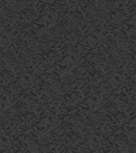 Harald Gl��ckler Imperial Barock Tapete 52507 - Schwarz - Federn