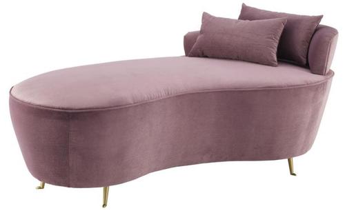 Casa Padrino Designer Sofa Lila 162 x 79 x H. 66 cm - Luxus M�bel