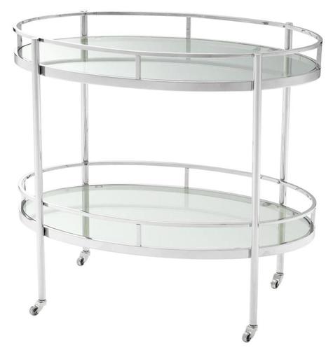 Casa Padrino Luxus Servierwagen 77 x 47 x H. 70 cm - Hotel & Restaurant Accessoires