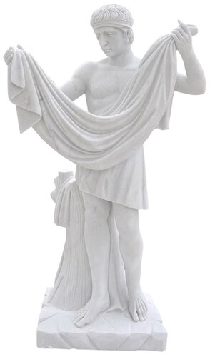 Casa Padrino Antik Stil Marmor Skulptur R�mer Grau H. 120 cm