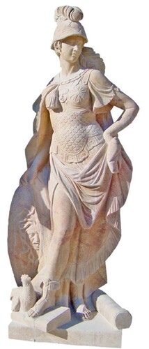 Casa Padrino Antik Stil Marmor Skulptur Rmerin Beige H. 200 cm