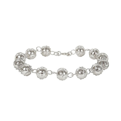 Casa Padrino Armband Contas de Viana aus Sterlingsilber