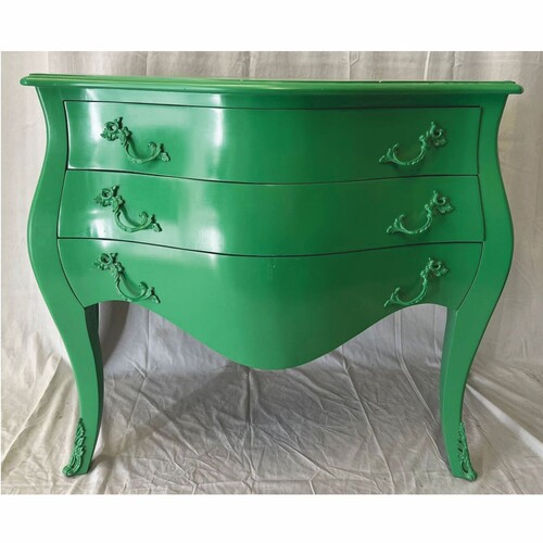 Casa Padrino Barock Kommode mit 3 Schubladen Gr�n 120 cm - 1B Ware