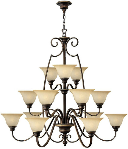 Casa Padrino Barock Kronleuchter Antik Bronze / Vintage Alabaster  119,4 x H. 109,2 cm - Prunkvoller Kronleuchter mit eleganten Kunstglas Lampenschirmen - Barock M�bel