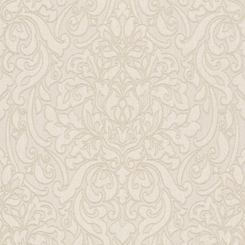 Casa Padrino Barock Textiltapete Creme / Beige 10,05 x 0,53 m - Deko Accessoires