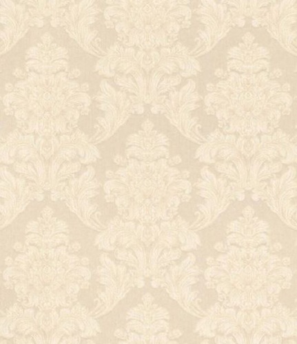 Casa Padrino Barock Textiltapete Creme 10,05 x 0,53 m - Tapete im Barockstil