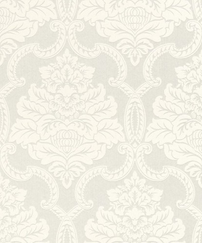 Casa Padrino Barock Textiltapete Wei� 10,05 x 0,53 m - Barock Tapete - Deko Accessoires