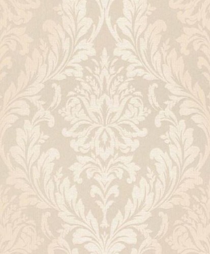 Casa Padrino Barock Textiltapete Creme 10,05 x 0,53 m - Wohnzimmer Tapete - Deko Accessoires im Barockstil