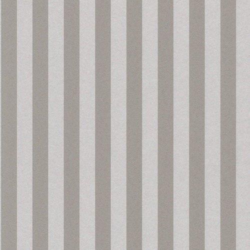 Casa Padrino Barock Textiltapete Grau / Silber 10,05 x 0,53 m - Barock Tapete mit Streifen