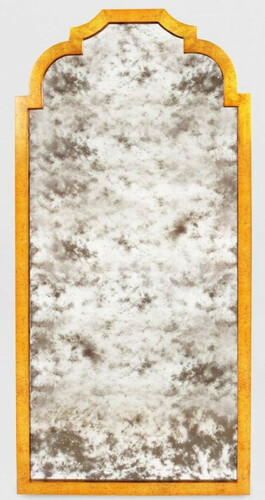 Casa Padrino Barock Wandspiegel Gold 70 x 3 x H. 145 cm - Eleganter Barock Spiegel mit antikem Spiegelglas - Barock M�bel