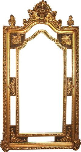 Riesiger Casa Padrino Barock Wandspiegel Gold Antik Stil 115 x H. 215 cm - Prunkvoller Barock Spiegel mit wundersch�nen Verzierungen