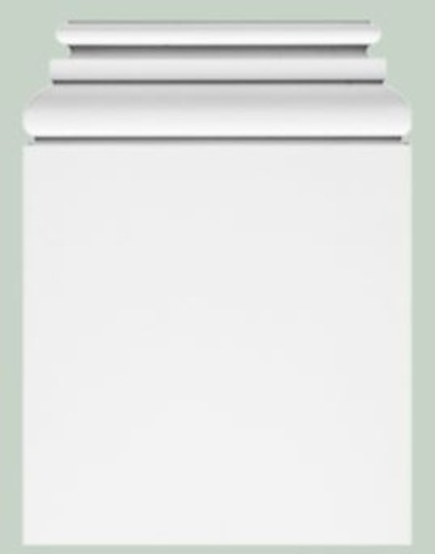 Casa Padrino Barock Wanddeko Sockel Wei� 39 x 6,5 x H. 53,5 cm - Deko Zierelement S�ulenfu�