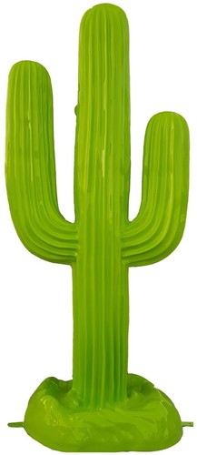 Casa Padrino Designer Skulptur Kaktus Gr�n 84 x H. 185 cm - Wetterbest�ndige Gartendeko