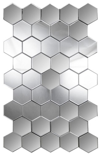 Casa Padrino Designer Wandspiegel Silber 75 x H. 120 cm - Moderner Wohnzimmer Spiegel - Luxus Kollektion